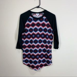 LuLaRoe Randy Baseball Tee